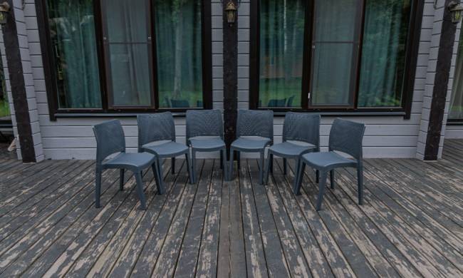 6 стульев JULY графит 6 стульев JULY графит