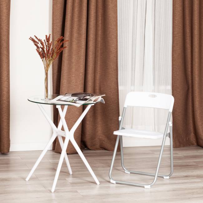 Стул складной FOLDER (mod. 3017H) / 1 шт. в упаковке каркас: металл, сиденье/спинка: пластик, 49 x 46.5 x 73.5 см, white (белый) / grey (серый) белый, серый каркас: металл, сиденье/спинка: пластик Стул складной FOLDER (mod. 3017H) / 1 шт. в упаковке каркас: металл, сиденье/спинка: пластик, 49 x 46.5 x 73.5 см, white (белый) / grey (серый) белый, серый каркас: металл, сиденье/спинка: пластик