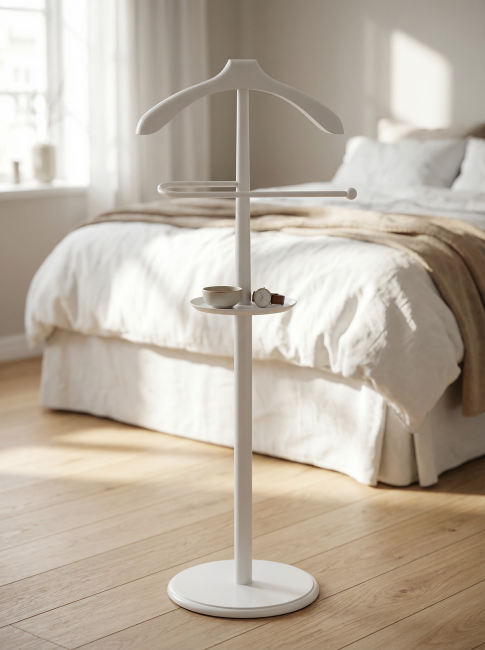 Вешалка костюмная В 25Н белый