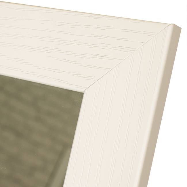 Зеркало настенное BeautyStyle 9 слоновая кость 138 см х 35 см