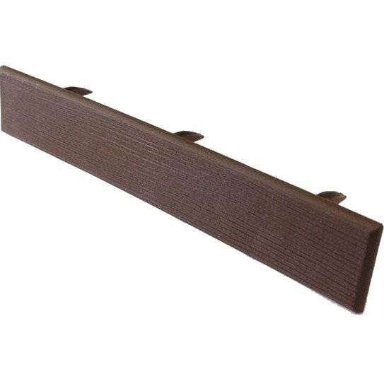 Заглушка торцевая для террасной доски WOOZEN, 139*24 мм Заглушка торцевая для террасной доски WOOZEN, 139*24 мм