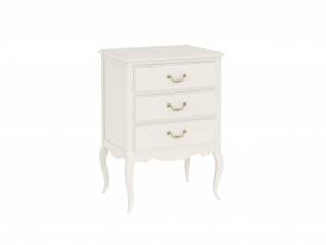 Комод Малонн Ави узкий 3 ящика Белый