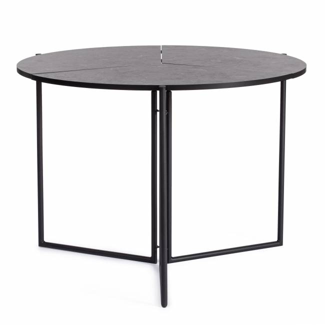 Стол складывающийся YOOP (mod. 1202) ЛДСП+меламин/металл, 100 х 100 х 72 см, чёрный мрамор/чёрный чёрный мрамор/чёрный ЛДСП+меламин/металл Стол складывающийся YOOP (mod. 1202) ЛДСП+меламин/металл, 100 х 100 х 72 см, чёрный мрамор/чёрный чёрный мрамор/чёрный ЛДСП+меламин/металл
