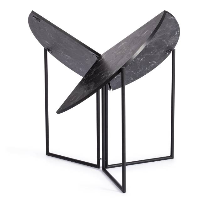 Стол складывающийся YOOP (mod. 1202) ЛДСП+меламин/металл, 100 х 100 х 72 см, чёрный мрамор/чёрный чёрный мрамор/чёрный ЛДСП+меламин/металл Стол складывающийся YOOP (mod. 1202) ЛДСП+меламин/металл, 100 х 100 х 72 см, чёрный мрамор/чёрный чёрный мрамор/чёрный ЛДСП+меламин/металл