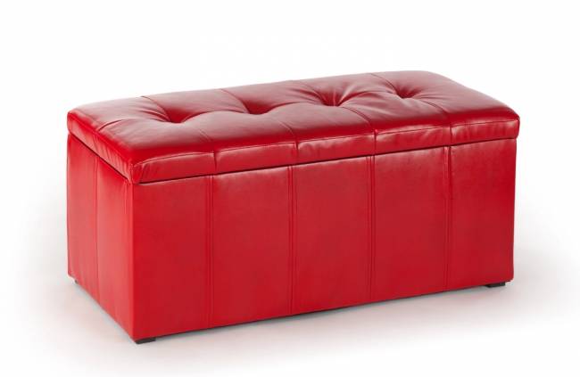 Пуф Парма-3 красный