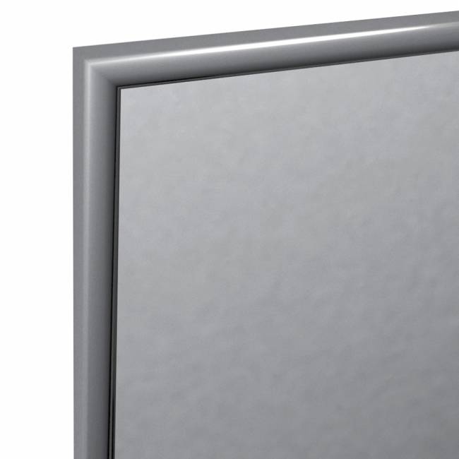 Зеркало настенное в раме Сельетта-5, глянец серебро 150 см х 50 см Зеркало настенное в раме Сельетта-5, глянец серебро 150 см х 50 см