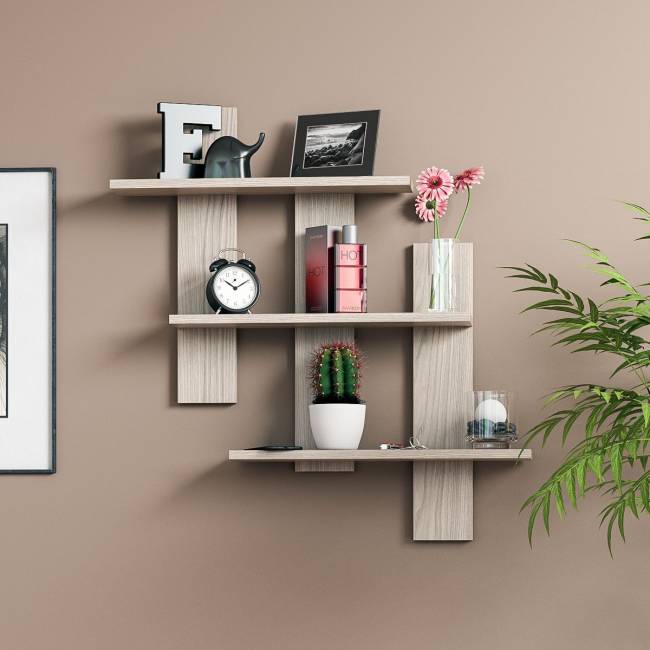 Полка СВК-5 цвет ясень шимо светлый Полка СВК-5 цвет ясень шимо светлый