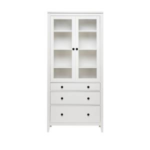 Leset Шкаф-витрина "Мира" (Шкаф для посуды 23) Белый