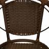 Кресло Denver (Денвер) из искусственного ротанга, орех Кресло Denver (Денвер) из искусственного ротанга, орех