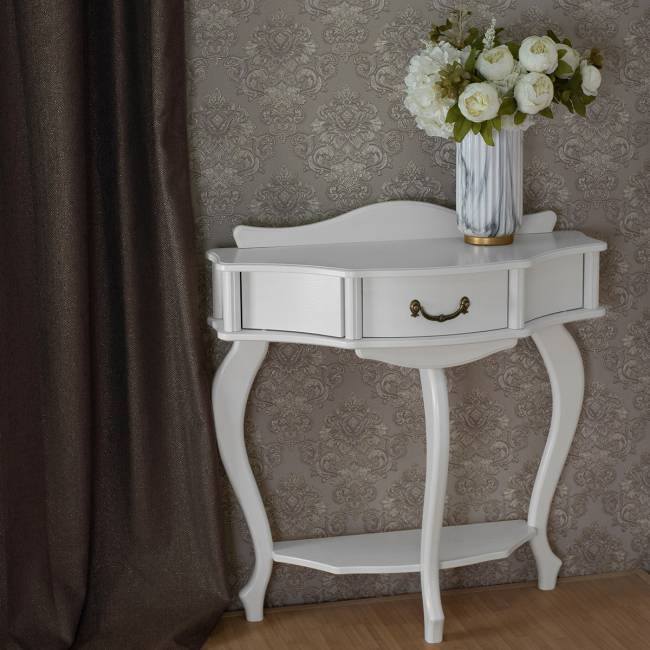 Консоль Джульетта молочный дуб Л Консоль Джульетта молочный дуб Л