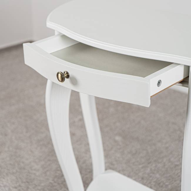 Консоль Элегант молочный дуб Л Консоль Элегант молочный дуб Л