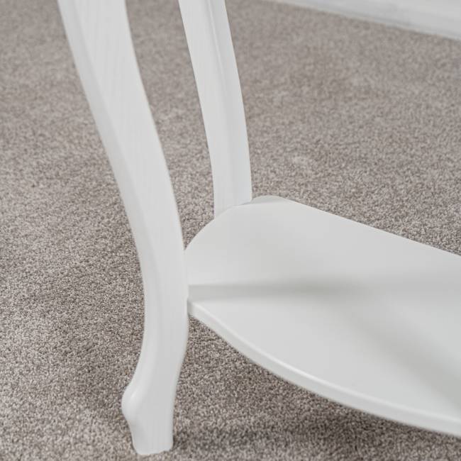 Консоль Элегант молочный дуб Л