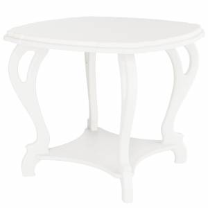 Стол журнальный Кофейный П молочный дуб Л