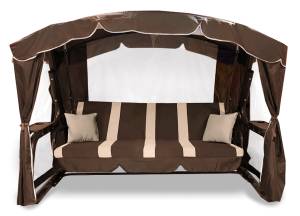 Качели садовые "Торонто Люкс Плюс", шоколад