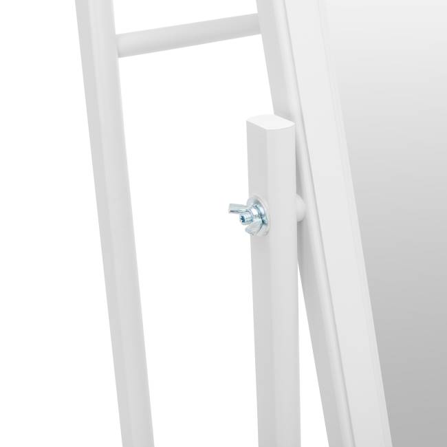 Вешалка с зеркалом Leset Сиэтл Белый Вешалка с зеркалом Leset Сиэтл Белый