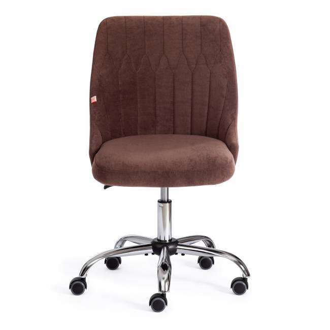 Кресло SWAN флок , коричневый, 6 коричневый флок Кресло SWAN флок , коричневый, 6 коричневый флок