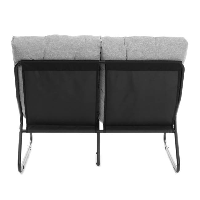 Диван Эрго/Ergo рогожка, серо-бежевый, 3м16/2 светло-серый рогожка