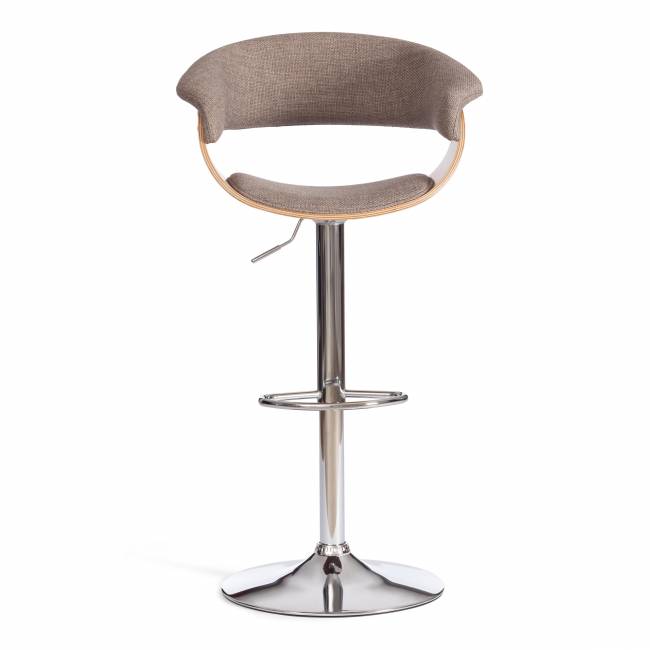 Барный стул VIMTA (mod.4021S) металл/дерево/ткань, 60х51х91,5-112,5 см, выс. сид. 61,5-82,5 см, бежевый/натур./хром, Aimcasa 5 береза, серый металл/дерево/ткань Барный стул VIMTA (mod.4021S) металл/дерево/ткань, 60х51х91,5-112,5 см, выс. сид. 61,5-82,5 см, бежевый/натур./хром, Aimcasa 5 береза, серый металл/дерево/ткань