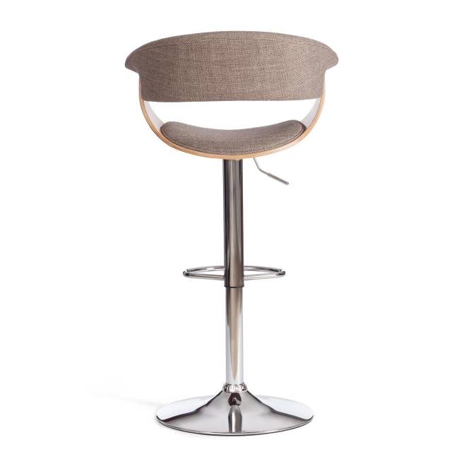 Барный стул VIMTA (mod.4021S) металл/дерево/ткань, 60х51х91,5-112,5 см, выс. сид. 61,5-82,5 см, бежевый/натур./хром, Aimcasa 5 береза, серый металл/дерево/ткань Барный стул VIMTA (mod.4021S) металл/дерево/ткань, 60х51х91,5-112,5 см, выс. сид. 61,5-82,5 см, бежевый/натур./хром, Aimcasa 5 береза, серый металл/дерево/ткань