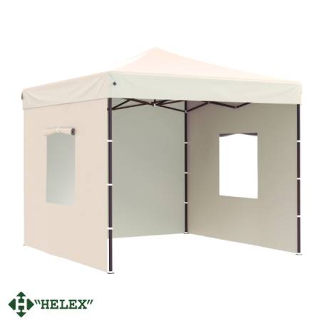 Тент-шатер быстросборный Helex 23101 3х3м полиэстер бежевый Тент-шатер быстросборный Helex 23101 3х3м полиэстер бежевый