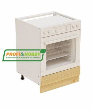 Тумба под технику 600х530х720 + фасад сосна без покраски Тумба под технику 600х530х720 + фасад сосна без покраски