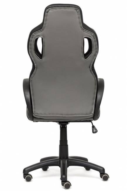 Кресло офисное «Scooter» (Черная+серая искусств. кожа)