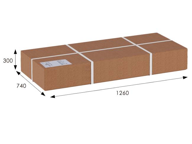 Диван-скамья Массив решетка, каркас снег