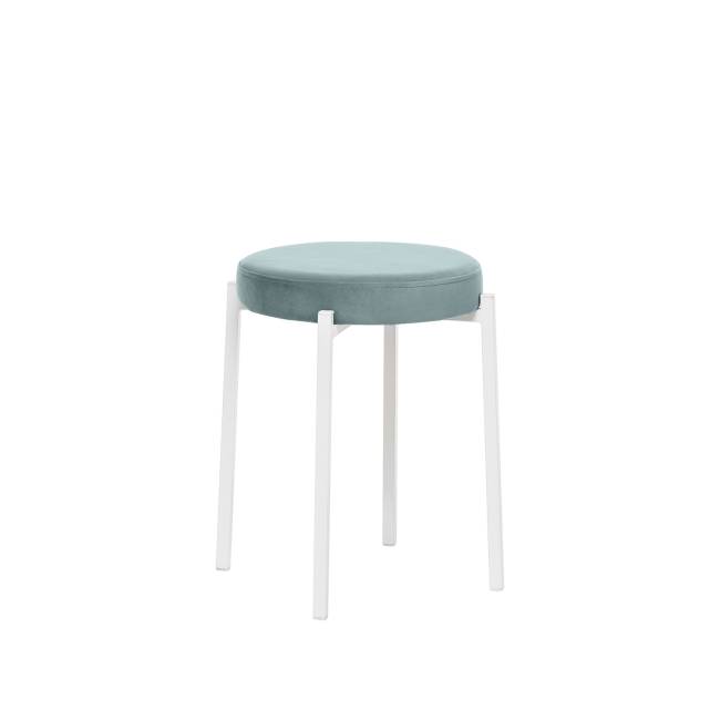 Табурет Leset Авис профиль Ultra Mint Белый