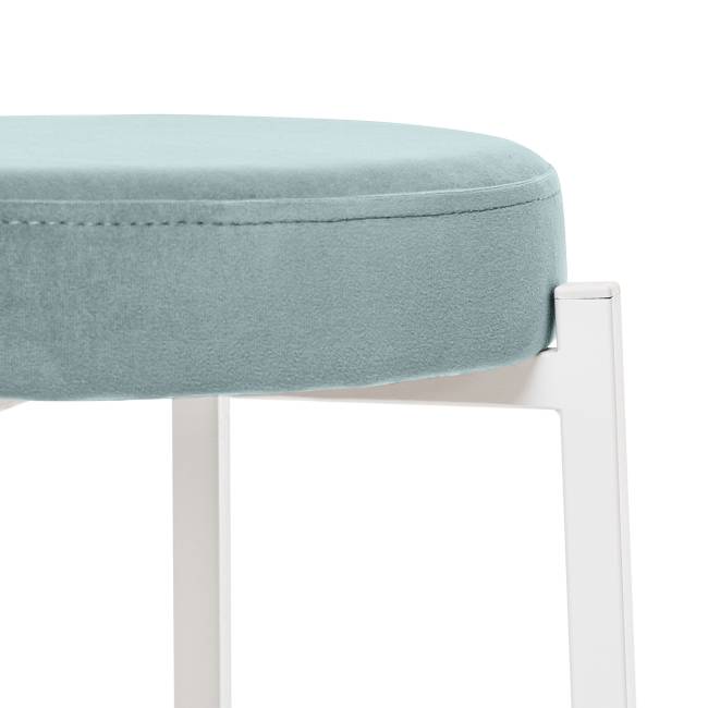 Табурет Leset Авис профиль Ultra Mint Белый