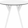 Стол пластиковый Max Table Ø90 белый Ø900х740 мм Стол пластиковый Max Table Ø90 белый Ø900х740 мм