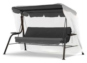 Качели садовые "Лотос" графит