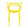 Стул Cat Chair (mod. 028) / 1 шт. в упаковке пластик, 54,5*56*84см, желтый, 037 желтый пластик