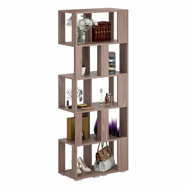 Комплект их 2-х стеллажей цвет ясень шимо тёмный Комплект их 2-х стеллажей цвет ясень шимо тёмный