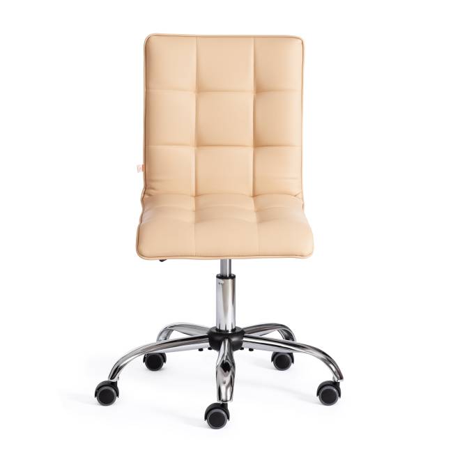 Кресло ZERO кож/зам, бежевый, 36-34 бежевый кож/зам Кресло ZERO кож/зам, бежевый, 36-34 бежевый кож/зам