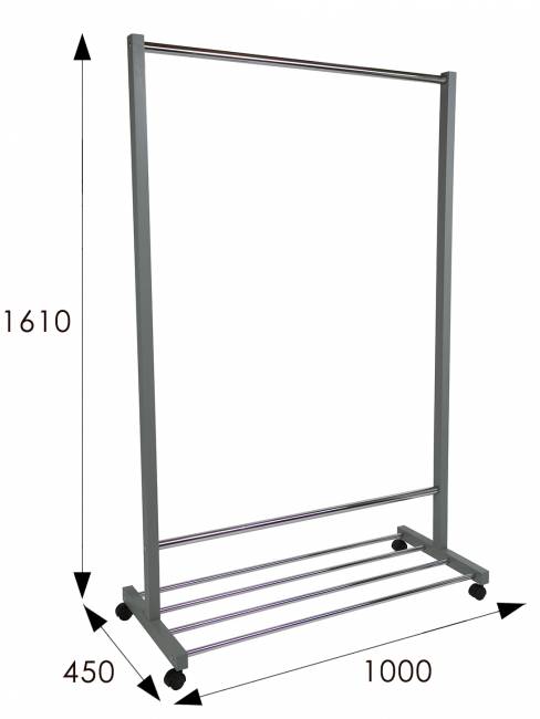 Вешалка напольная В 35Н серый Вешалка напольная В 35Н серый