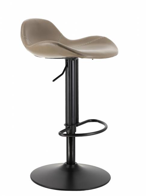 Барный стул Everprof Glory (Глори) Экокожа Серый