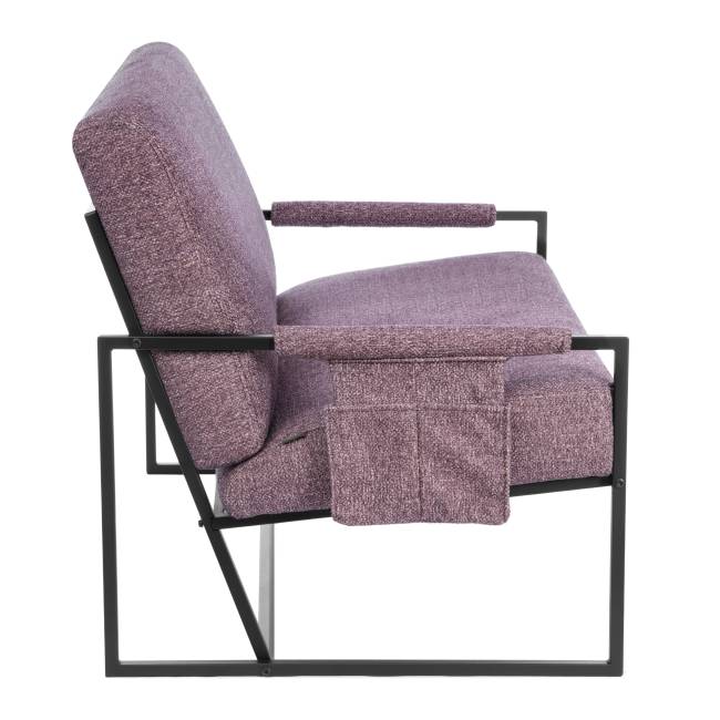 Диван Charli LUX/Чарли Люкс велюр/букле, vt шейп какао VT shape wood rose велюр/букле