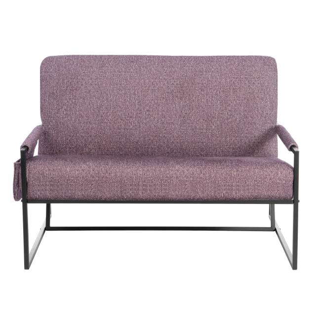 Диван Charli LUX/Чарли Люкс велюр/букле, vt шейп какао VT shape wood rose велюр/букле