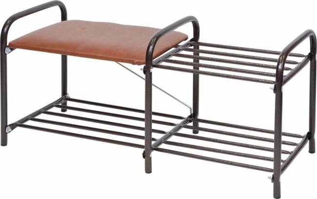 Этажерка для обуви ЭТЛ1 арт. ЭТЛ1/А двухъярусная Этажерка для обуви ЭТЛ1 арт. ЭТЛ1/А двухъярусная