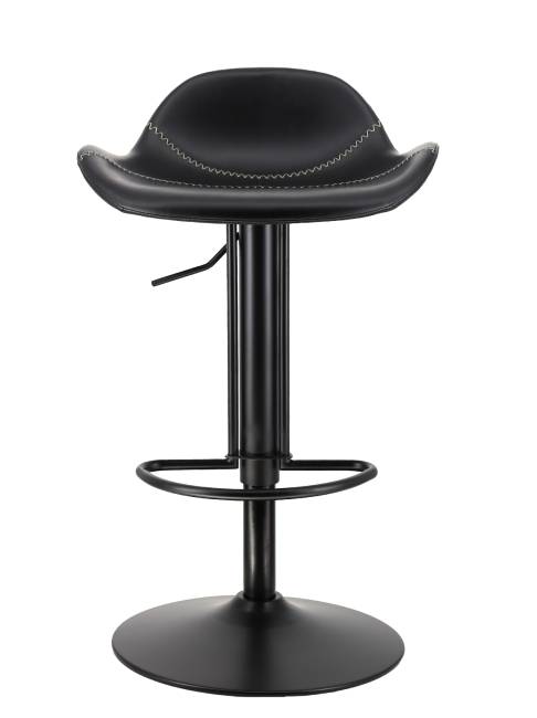 Барный стул Everprof Glory (Глори) Экокожа Черный