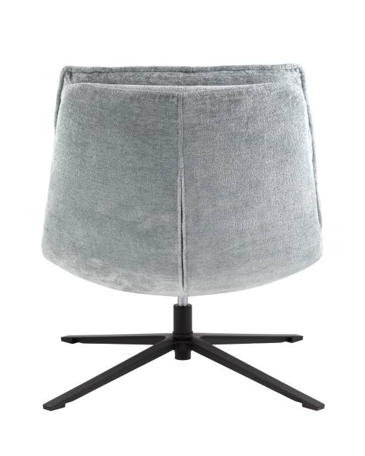 Кресло лаунж Lazy серый