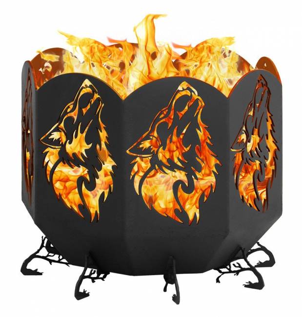 Очаг-костровище "Волки" Очаг-костровище "Волки"