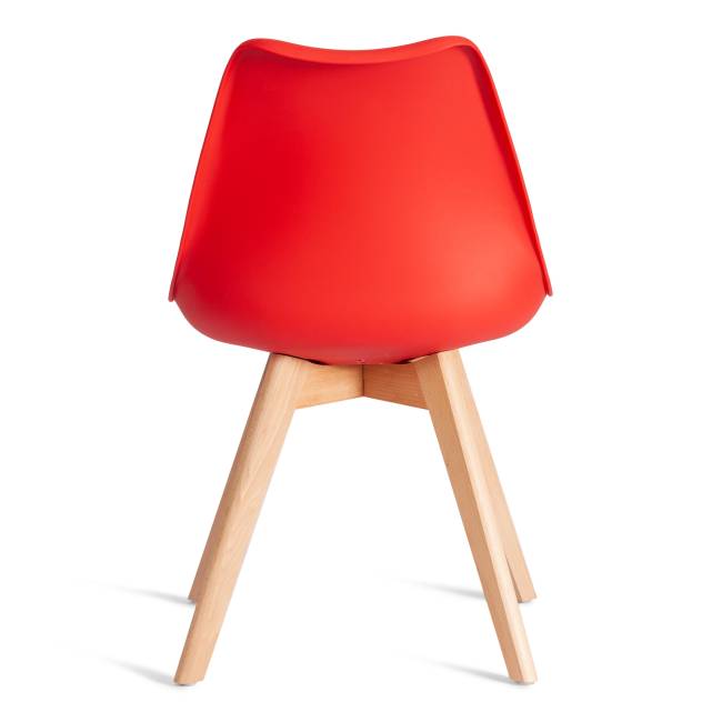 Стул TULIP (mod. 73-1) / 1 шт. в упаковке дерево/пластик/экокожа, 47,5x55x80 см, Красный (Red) красный дерево/пластик/экокожа Стул TULIP (mod. 73-1) / 1 шт. в упаковке дерево/пластик/экокожа, 47,5x55x80 см, Красный (Red) красный дерево/пластик/экокожа