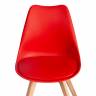 Стул TULIP (mod. 73-1) / 1 шт. в упаковке дерево/пластик/экокожа, 47,5x55x80 см, Красный (Red) красный дерево/пластик/экокожа Стул TULIP (mod. 73-1) / 1 шт. в упаковке дерево/пластик/экокожа, 47,5x55x80 см, Красный (Red) красный дерево/пластик/экокожа