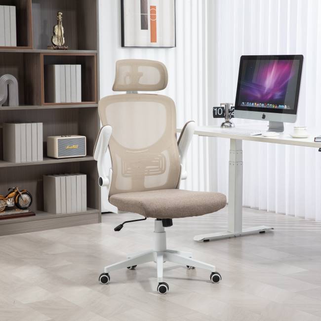 Кресло офисное TopChairs Airone бежевый ткань