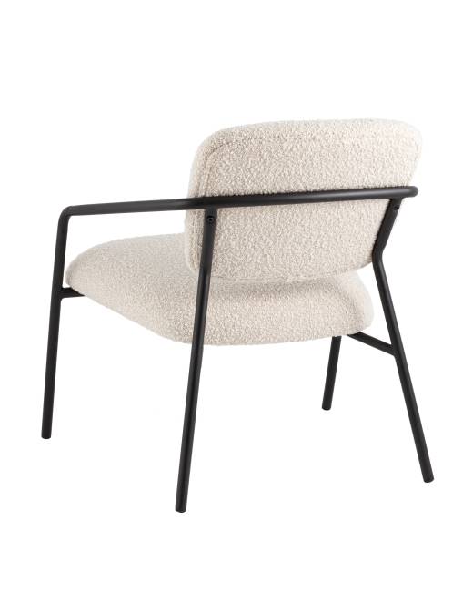 Кресло лаунж Rooney белый