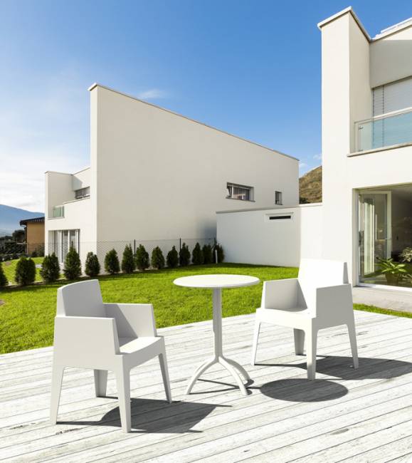 Стол пластиковый Octopus белый Ø600х750 мм Стол пластиковый Octopus белый Ø600х750 мм