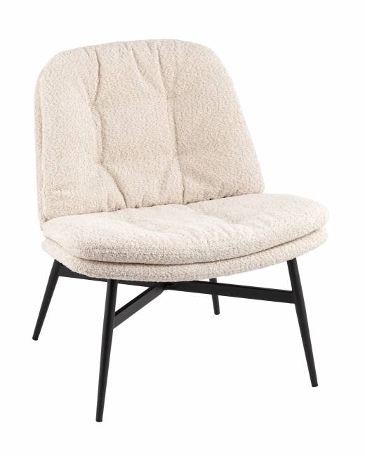 Кресло лаунж Tail кремовый