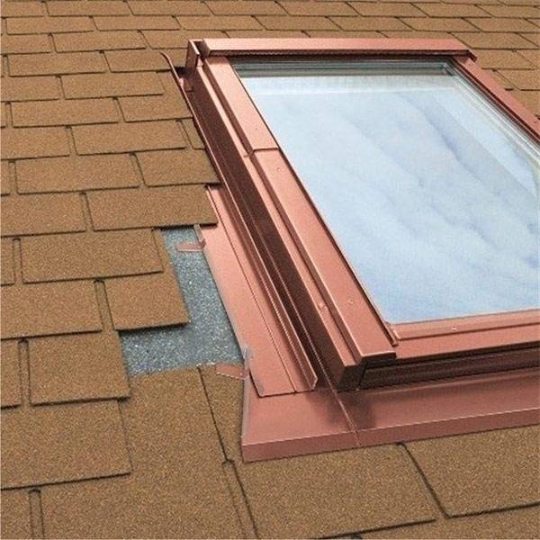 Оклад для плоских кровельных покрытий ESV CU, медный 940*1180