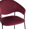 Стул Алексис велюр винный